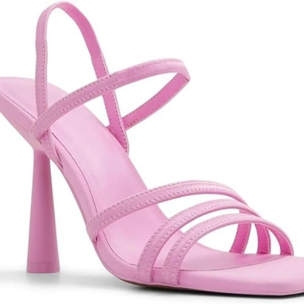 Call It Spring Pink Strappy Heels